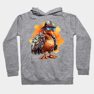 Cartoon Thanksgiving Turkey #12 Hoodie